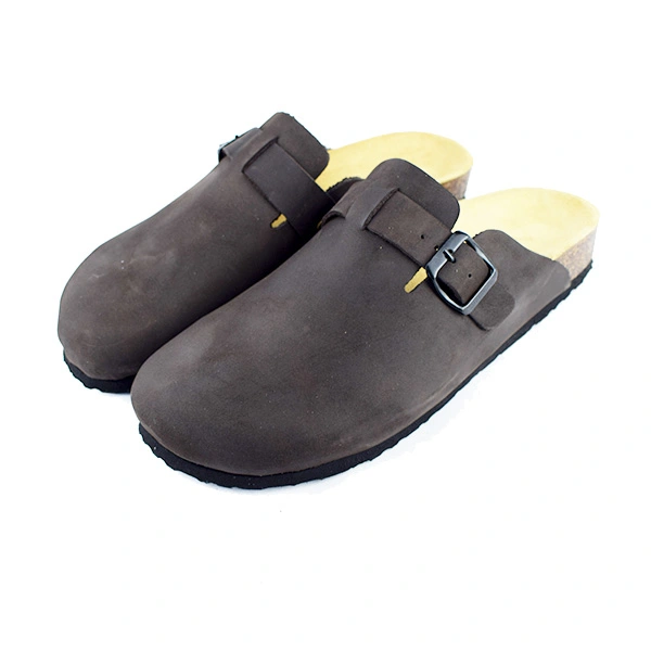 SABOT medicale pour homme R80 marron cuir nubique.......... miniature